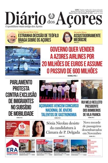 Diário dos Açores – 11/12/2024
