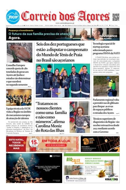 Correio dos Açores – 12/12/2024