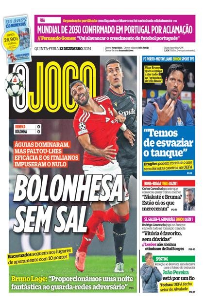 O Jogo – 12/12/2024