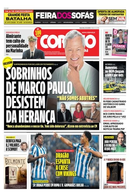 Correio da Manhã – 13/12/2024