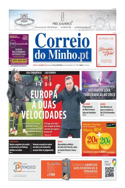Correio do Minho – 13/12/2024
