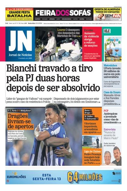 Jornal de Notícias – 13/12/2024