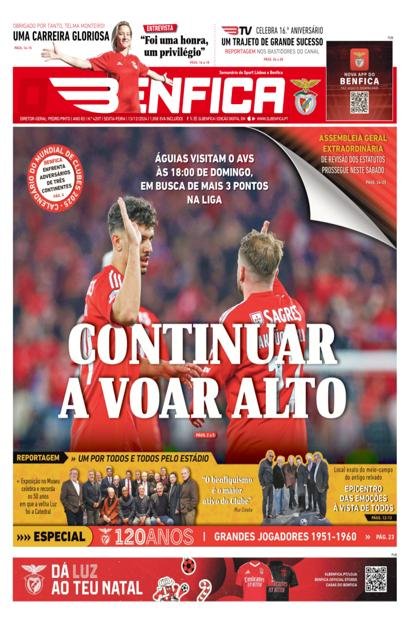 O Benfica – 13/12/2024