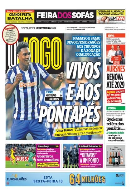 O Jogo – 13/12/2024