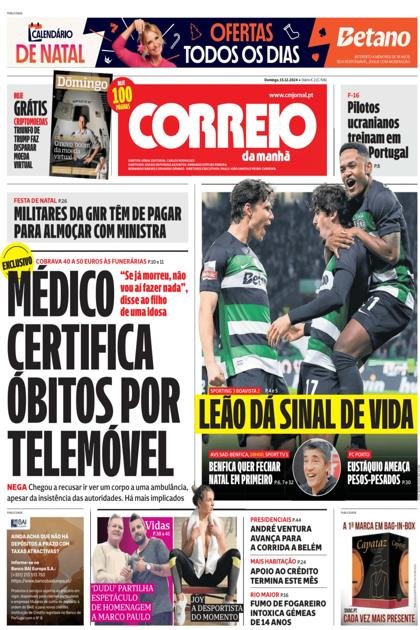 Correio da Manhã – 15/12/2024