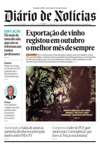 Diário de Notícias – 16/12/2024