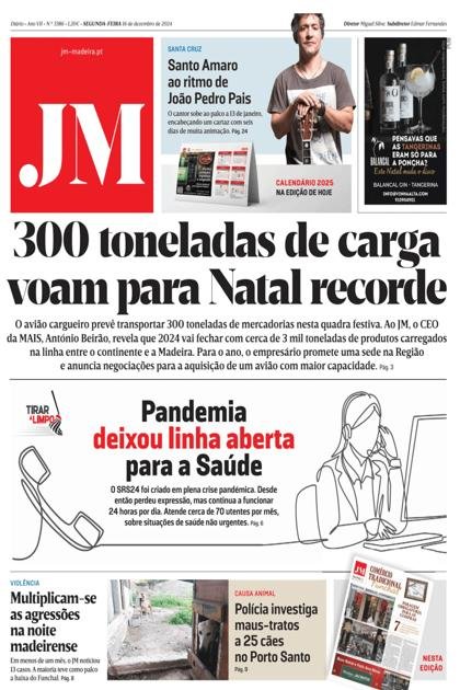 Jornal da Madeira – 16/12/2024