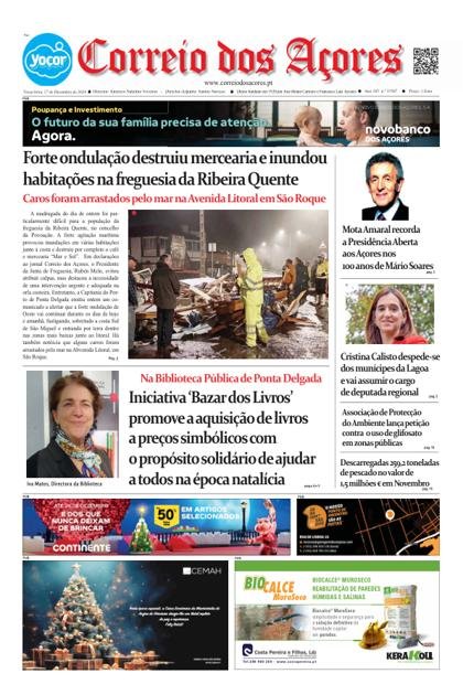 Correio dos Açores – 17/12/2024
