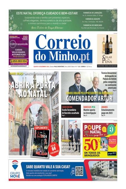 Correio do Minho – 18/12/2024