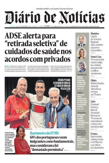 Diário de Notícias – 18/12/2024