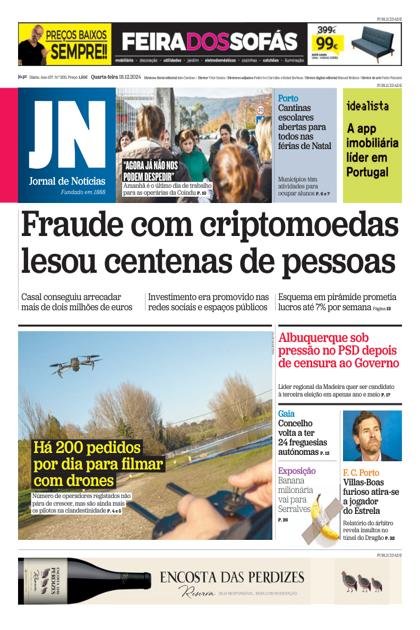 Jornal de Notícias – 18/12/2024