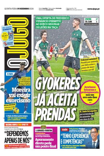 O Jogo – 19/12/2024