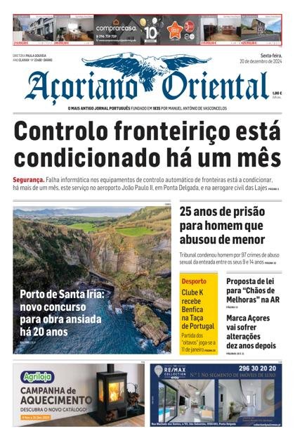 Açoriano Oriental – 20/12/2024
