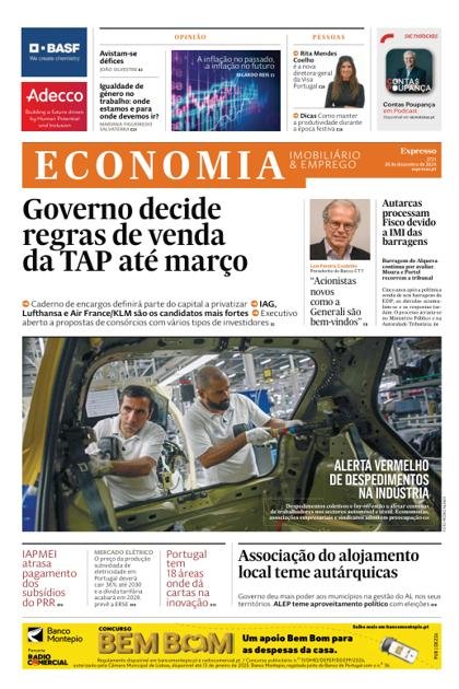 Expresso Economia – 20/12/2024
