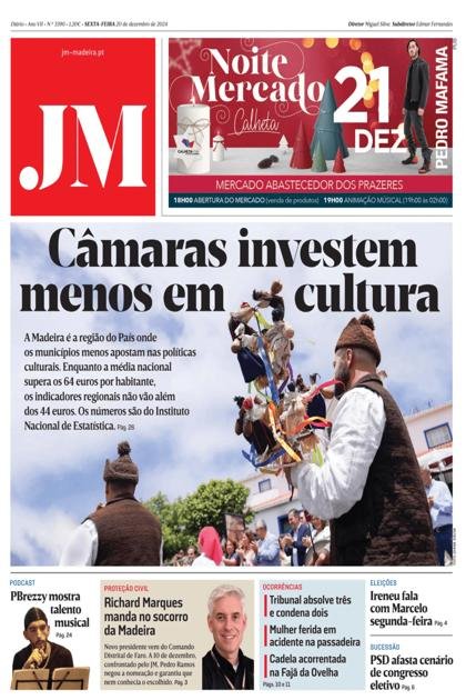 Jornal da Madeira – 20/12/2024