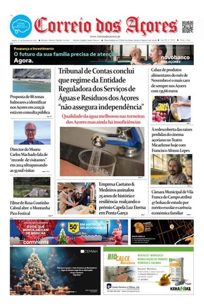 Correio dos Açores – 21/12/2024