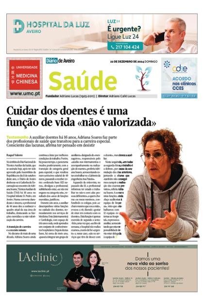 Diário de Aveiro Saúde – 22/12/2024