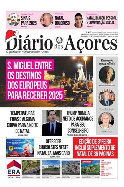 Diário dos Açores – 22/12/2024