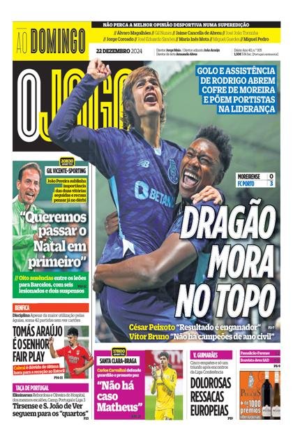 O Jogo – 22/12/2024