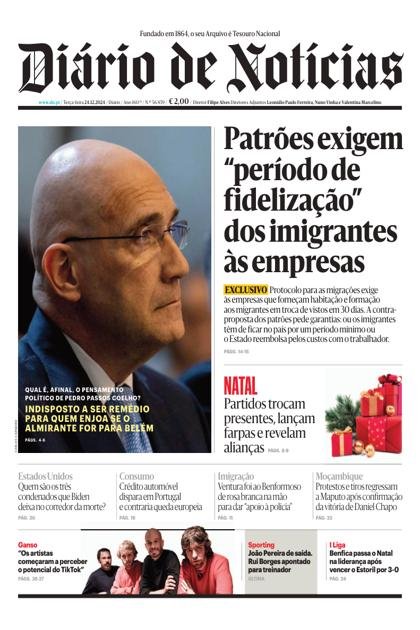 Diário de Notícias – 24/12/2024