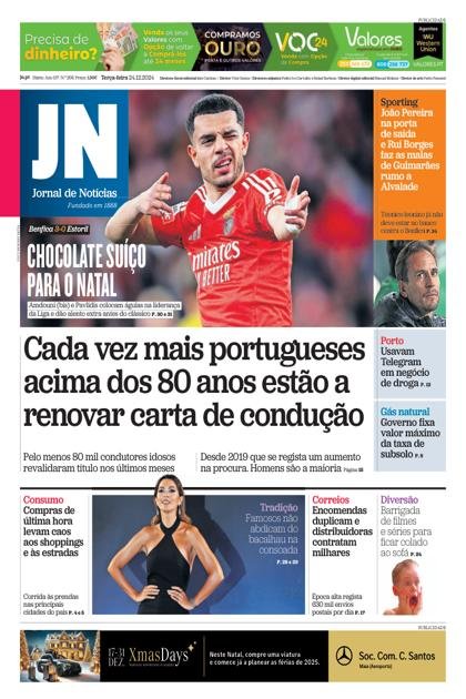 Jornal de Notícias – 24/12/2024