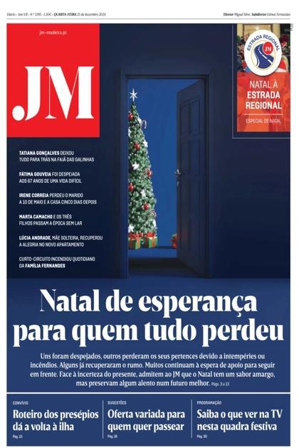 Jornal da Madeira – 25/12/2024