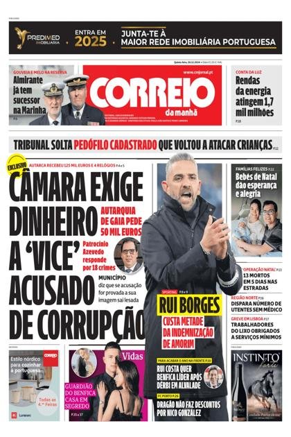 Correio da Manhã – 26/12/2024