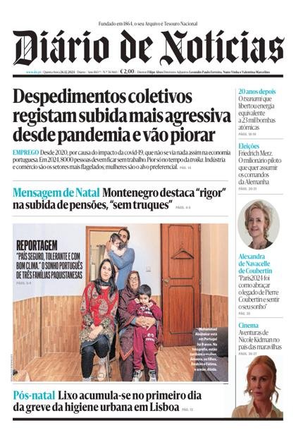 Diário de Notícias – 26/12/2024