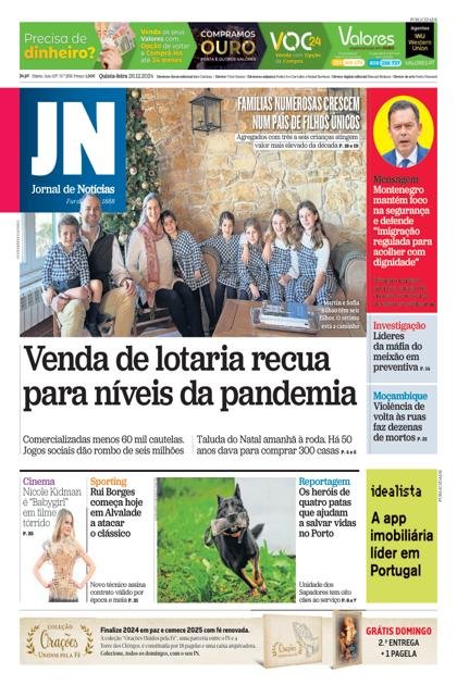 Jornal de Notícias – 26/12/2024