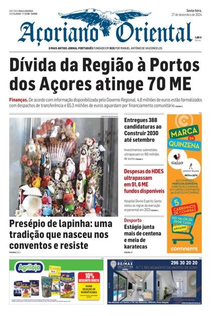 Açoriano Oriental – 27/12/2024