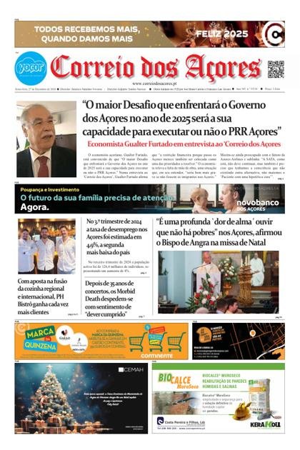 Correio dos Açores – 27/12/2024