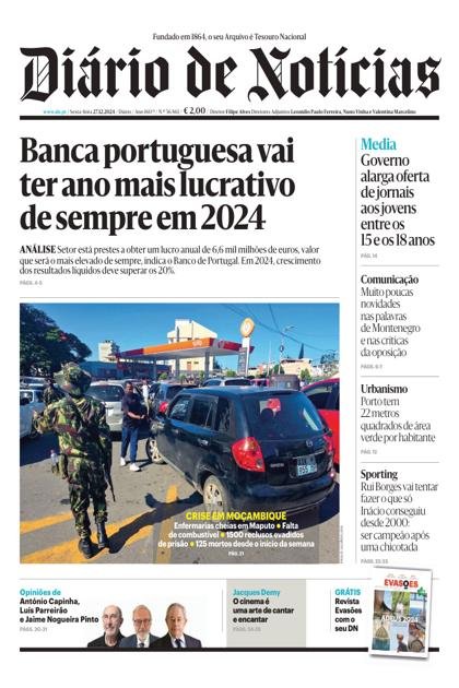 Diário de Notícias – 27/12/2024