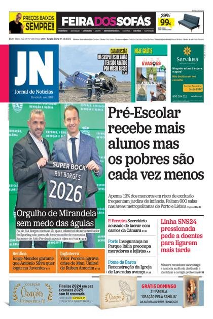 Jornal de Notícias – 27/12/2024