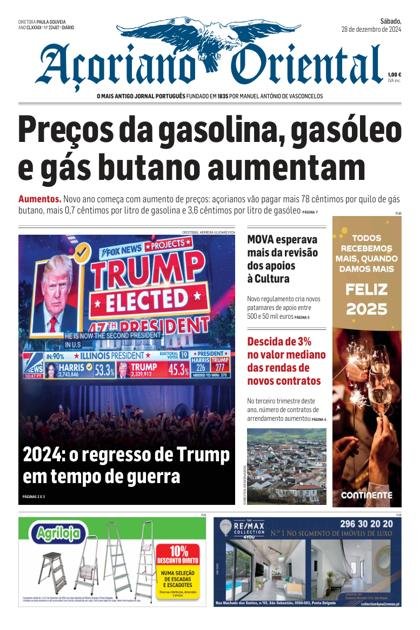Açoriano Oriental – 28/12/2024