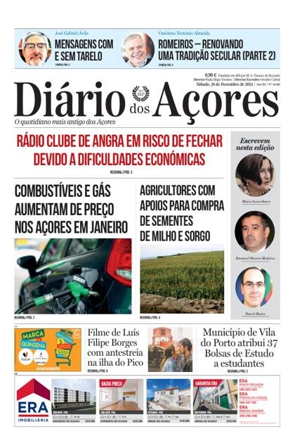 Diário dos Açores – 28/12/2024