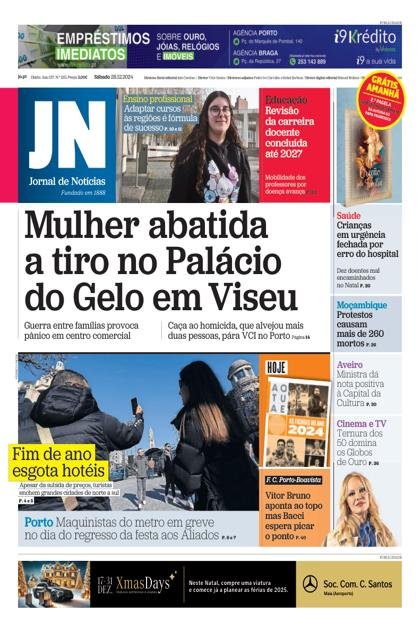 Jornal de Notícias – 28/12/2024