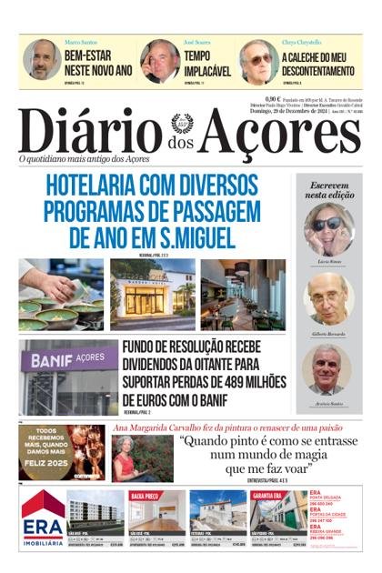 Diário dos Açores – 29/12/2024
