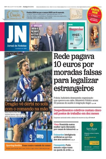 Jornal de Notícias – 29/12/2024