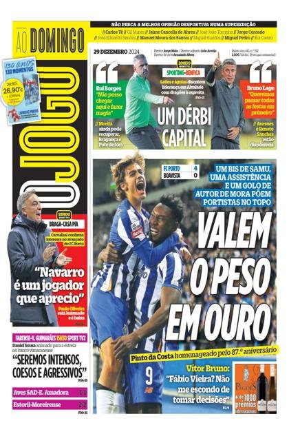 O Jogo – 29/12/2024