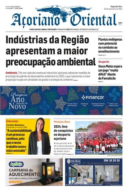 Açoriano Oriental – 30/12/2024