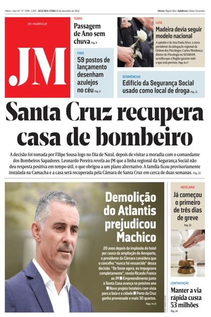 Jornal da Madeira – 30/12/2024