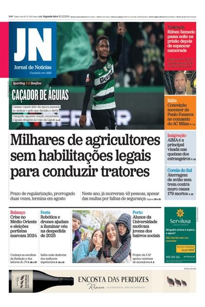 Jornal de Notícias – 30/12/2024