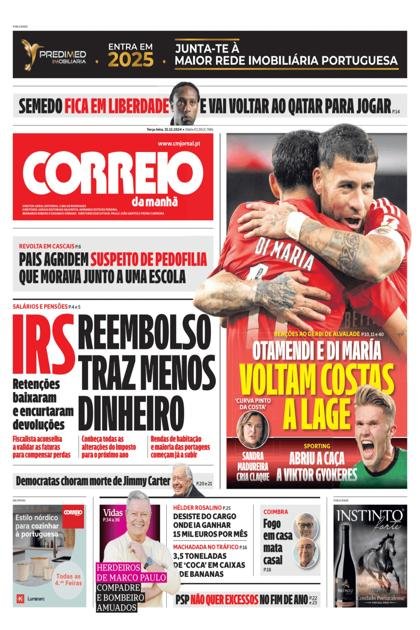 Correio da Manhã – 31/12/2024