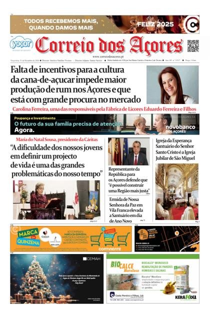 Correio dos Açores – 31/12/2024
