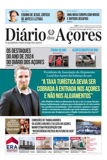 Diário dos Açores – 31/12/2024