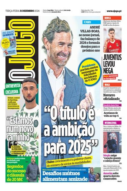 O Jogo – 31/12/2024