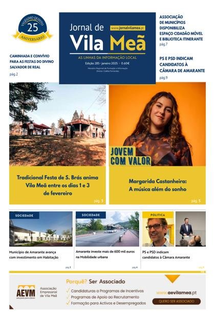 Jornal de Vila Meã – Janeiro 2025