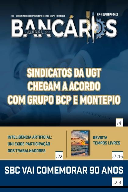 Jornal dos Bancários – Janeiro 2025