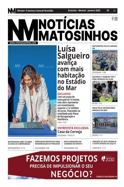 Notícias Matosinhos – Janeiro 2025