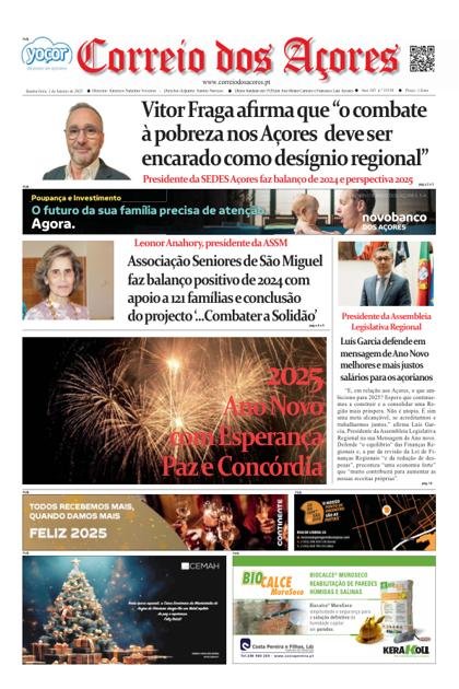 Correio dos Açores – 1/01/2025